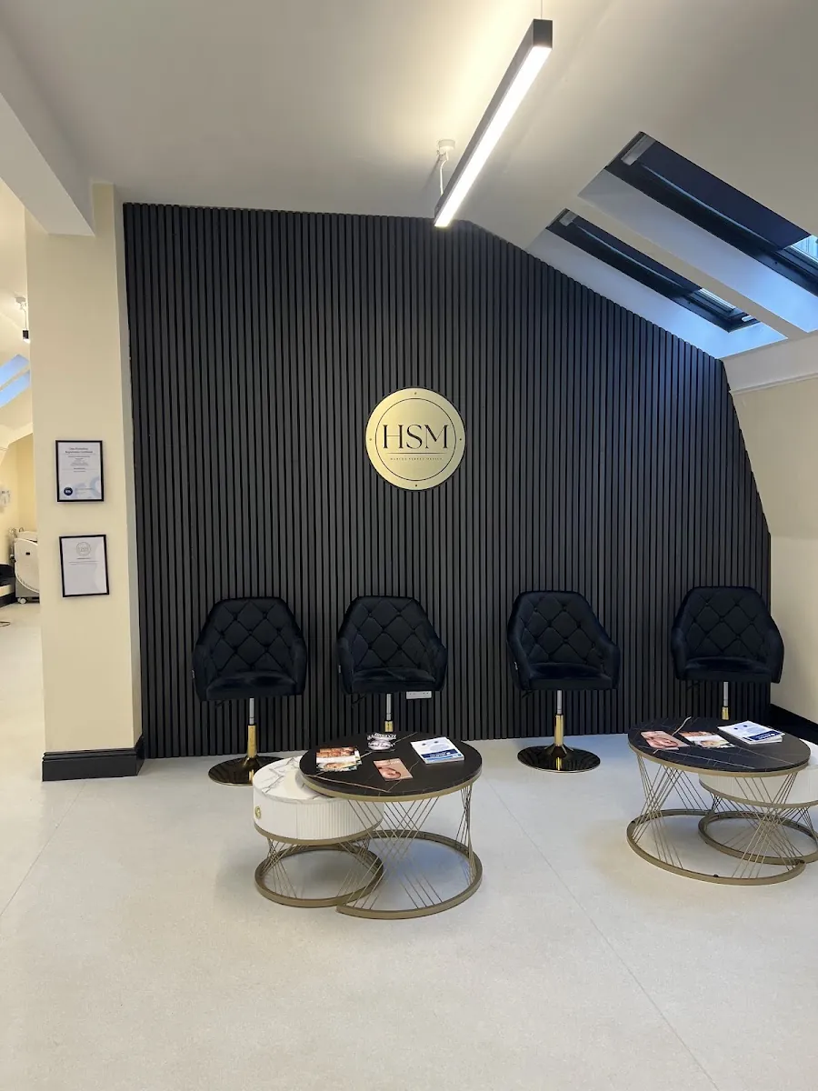 Seating and interior details at our Glasgow clinic